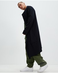 Surrounded By Ghosts - The Aikinite Hooded Rib Knit Cardigan