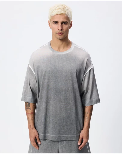 Emporio Armani - Jersey Gradient Oversized T-Shirt