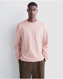 COS - Relaxed Jersey Interlock LS T-Shirt