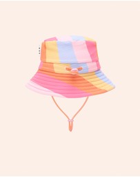 Huxbaby - Paradiso Stripe Swimhat - ICONIC EXCLUSIVE - Babies-Kids