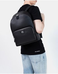 Karl Lagerfeld - K/Monogram Leather Backpack