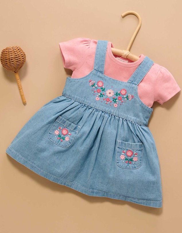 Purebaby - Embroidered Pinnie -Kids-Babies