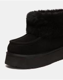 EVERAU - EverAU Ugg Loofee Cow Suede Upper UGG Boots