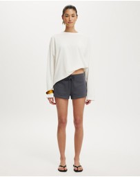 Cotton On - Wide Band Micro Sweatshorts