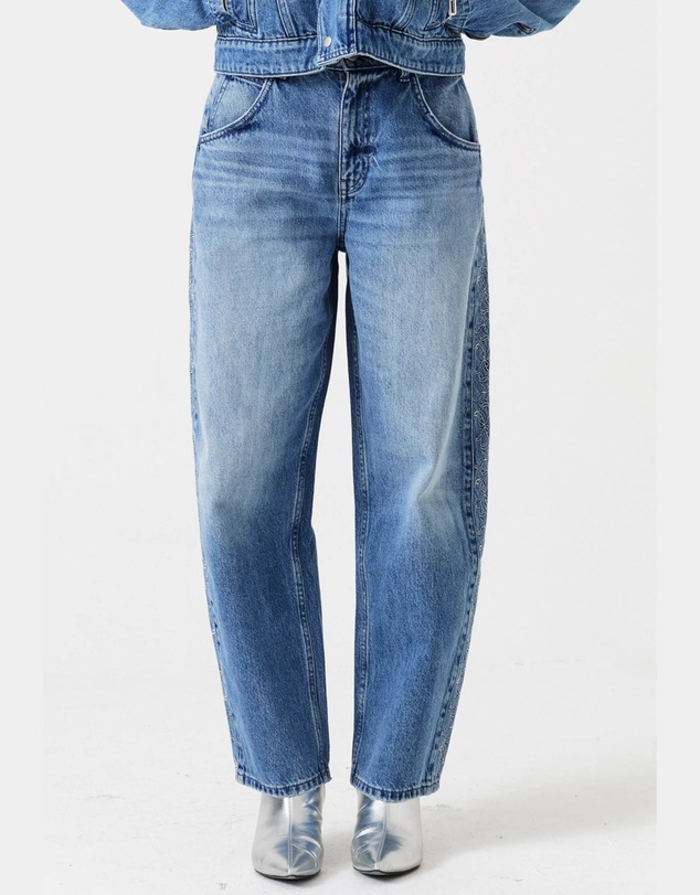 Seventy + Mochi Denim - Embroidered Bo Jean