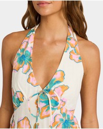 Billabong - Womens Sweet Escape Halter Mini Dress