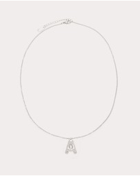 Petit Moments - Bubble Initial Necklace - All Letters