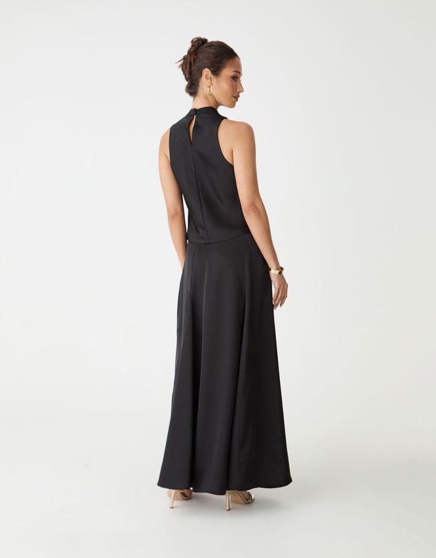 Forcast - Freya Satin Godet Skirt