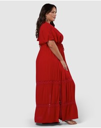 The Poetic Gypsy - Floating Clouds Maxi Dress