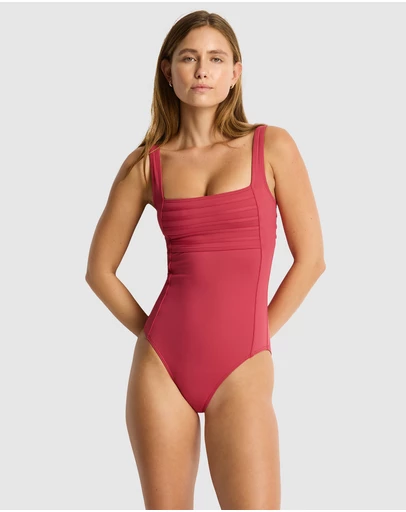 Sea Level Australia - De Luxe Square Neck Bralette One Piece