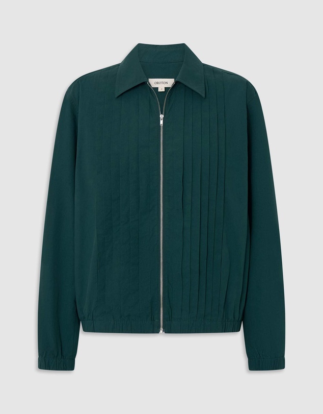 Oroton - Pleated Bomber Shirt
