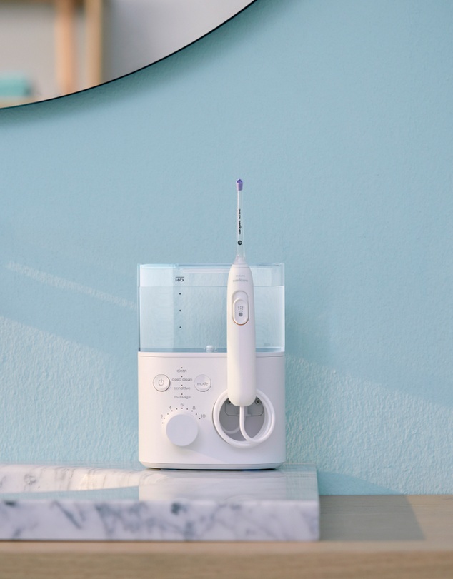 Philips - Philips Sonicare Countertop Power Flosser 7000