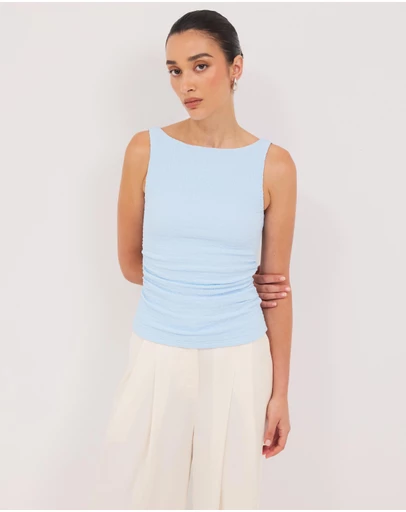 Calli - Ellis Crinkle Tank