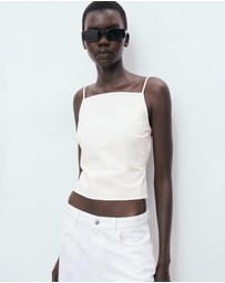 M.N.G - Open-Back Top