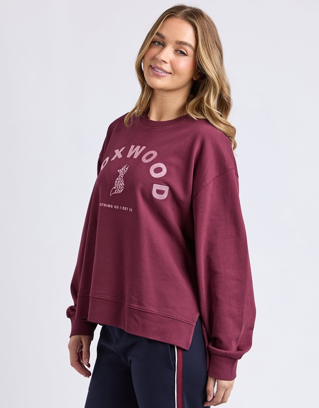 Foxwood - Effortless Contrast Crew Windsor Wine