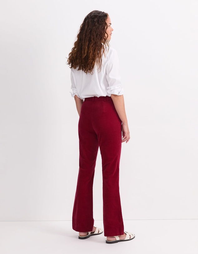 Sportscraft - Thea Kick Flare Velvet Pant