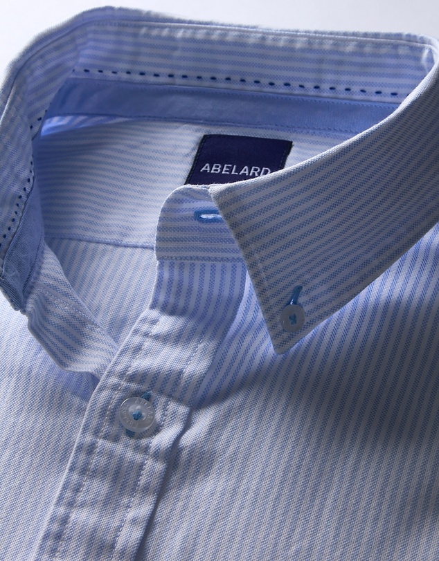 Abelard - Oxford Sofritto Stripe Slim Fit Shirt