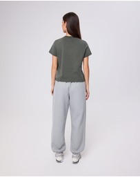 Upstate - Urban Box Tee - Washed Urban Ivy