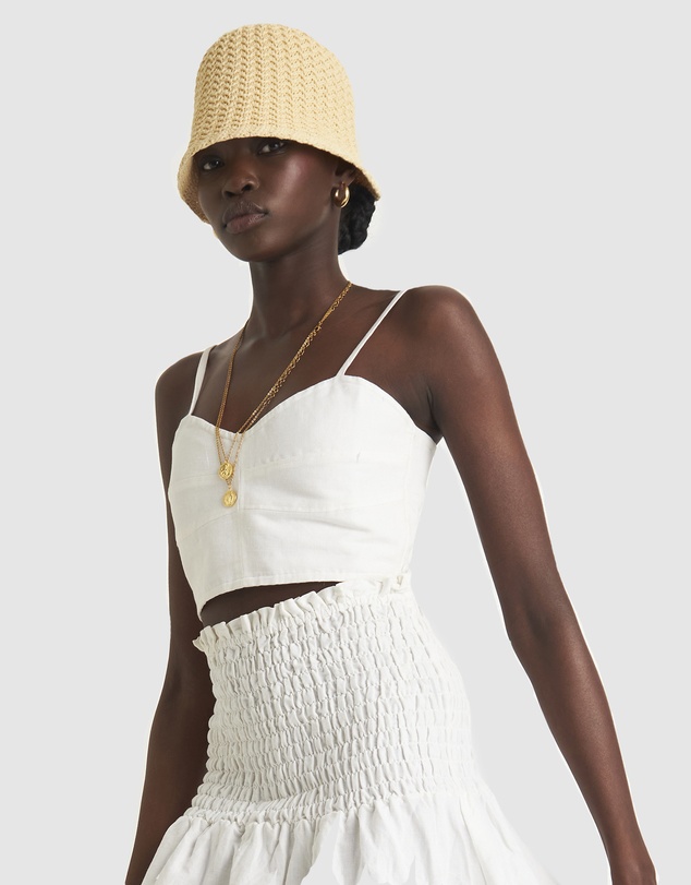 Zerafima - Island Bodice Crop