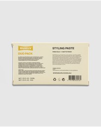 BURLY - DUO Pack - Styling Paste - Firm Hold - Matte Finish - Australian Made