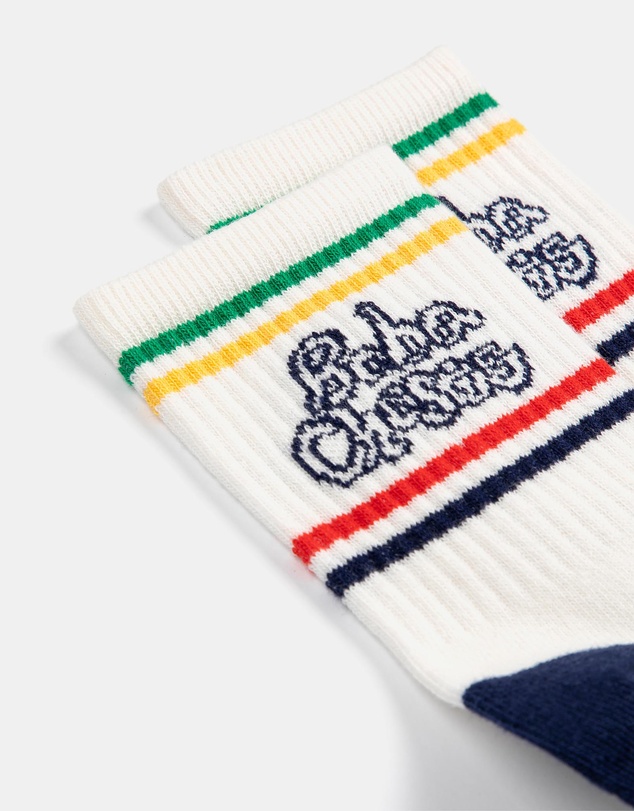Bobo Choses - Bobo Choses By Hand Short Socks - Kids-Teens