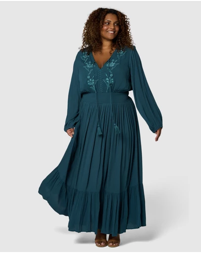 The Poetic Gypsy - Bonfire Nights Maxi Dress