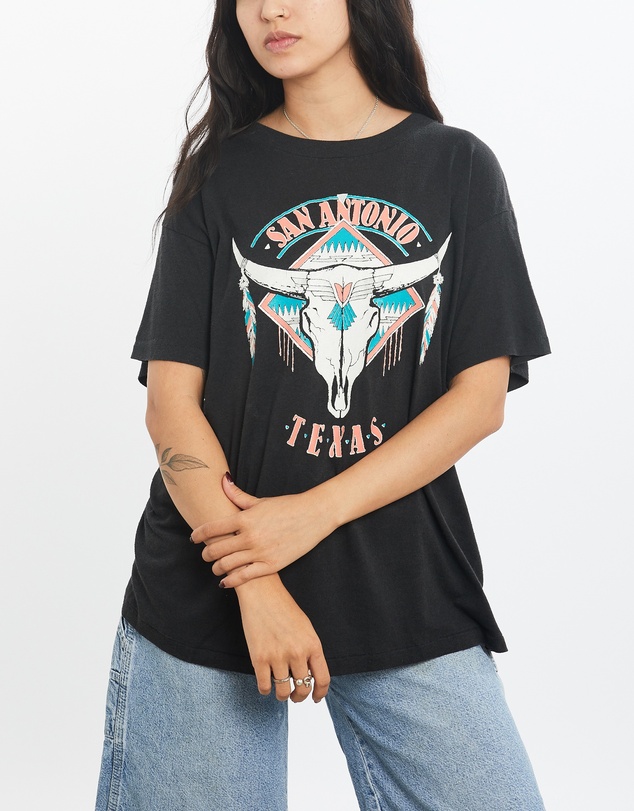 Vintage by The Real Deal - Pre Loved - Vintage 90s San Antonio Texas Tee