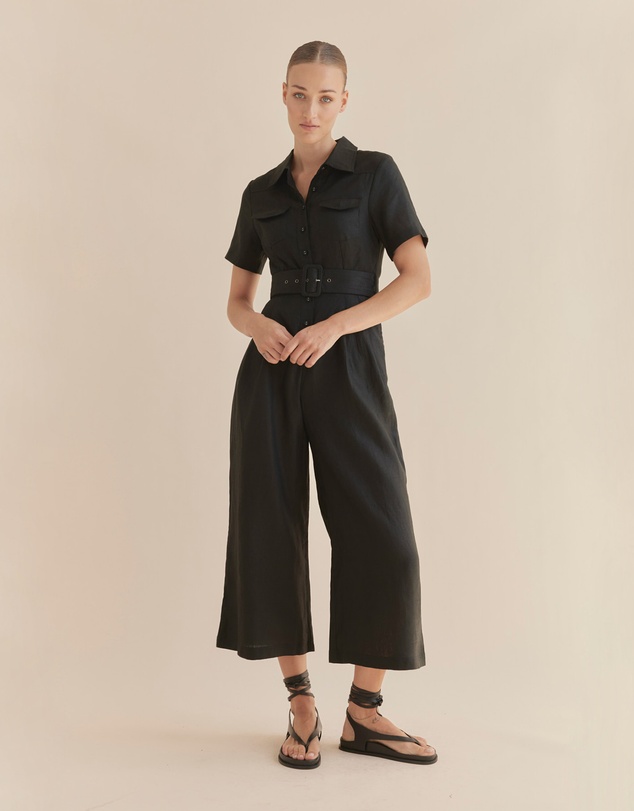 Amelius - Portsea Linen Jumpsuit