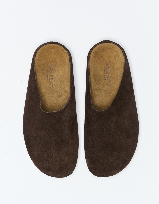 Walnut Melbourne - Dalia Leather Mule