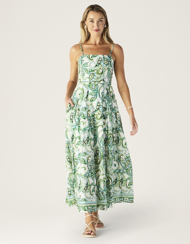 MOS The Label - Tara Print Maxi Dress