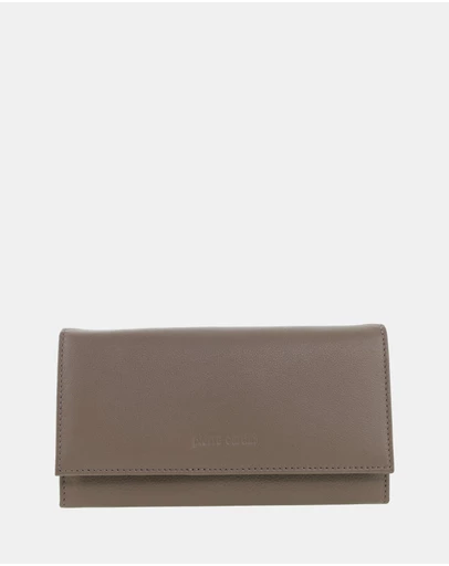Pierre Cardin - Pierre Cardin Rustic Leather Ladies Wallet
