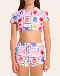 Seafolly - Palermo Surf Boyleg Set - Teens