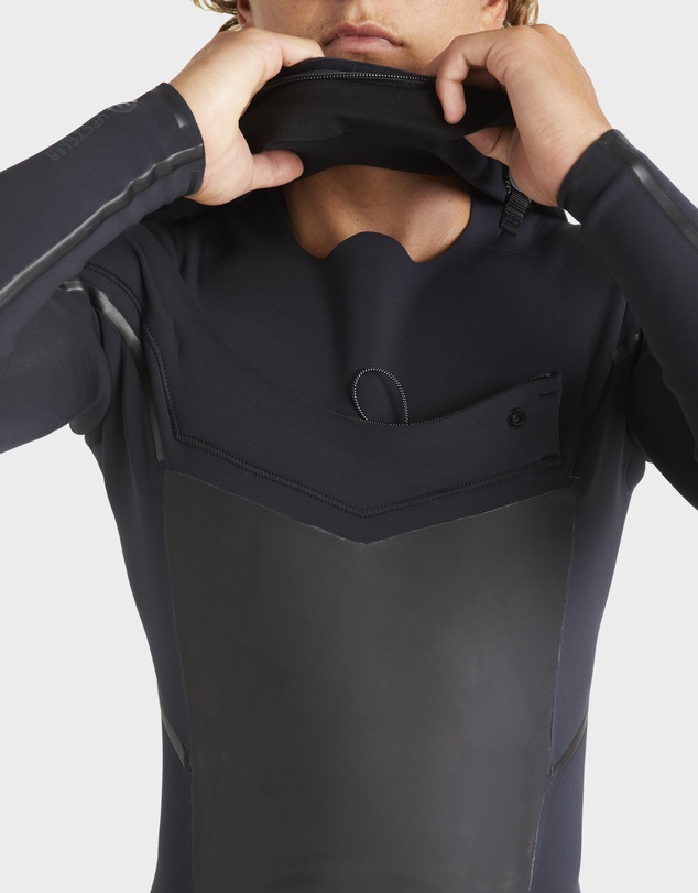 Billabong - Mens 4/3mm Absolute Natural Chest Zip Steamer Wetsuit