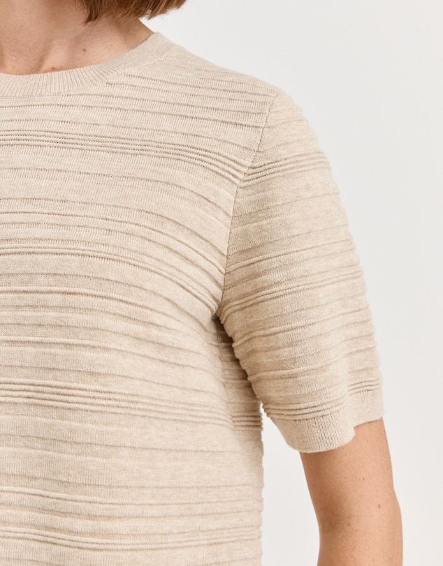 Toorallie - Parallel Knit Top