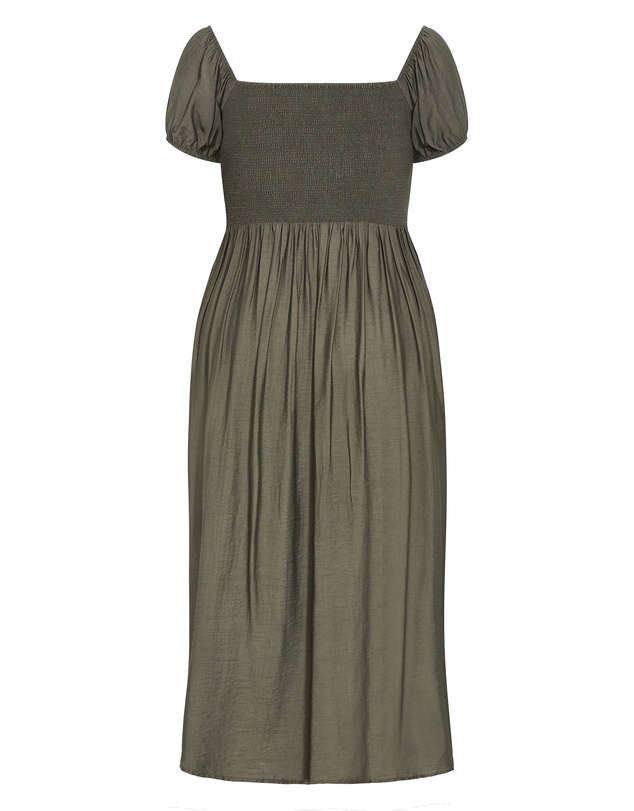 City Chic - Abbigail Split Maxi Dress