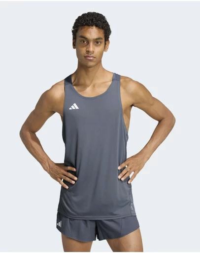 adidas Performance - Adizero Essentials Running Singlet Mens