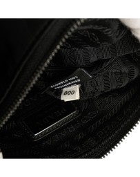 Pre-Loved by Azura Reborn - Pre-Loved Saffiano Trimmed Re Nylon Zip Top Crossbody