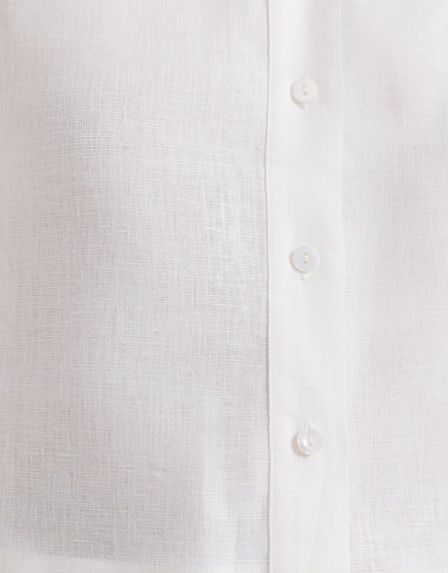 SABA - Lila Linen Puff Sleeve Top