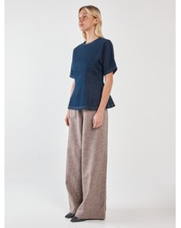 Sass - Abi Fitted Denim Tee