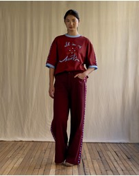 SMWR. by The Somewhere Co - Royal Match Wide Leg Pant