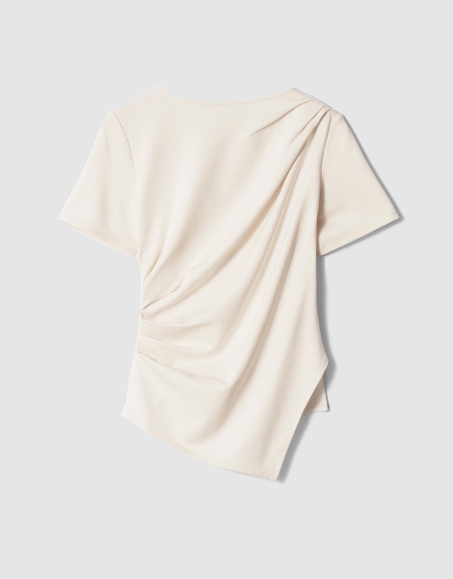 & Other Stories - Draped Asymmetric T-Shirt