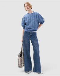 rag & bone - rb Miramar Terry Fleece Sweatshirt