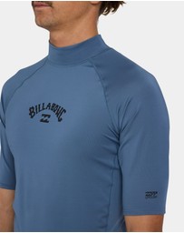 Billabong - Mens All Day Arch Performance Fit Short Sleeve Rashguard