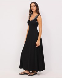 Calli - Taylor Cotton Rib Tank Dress