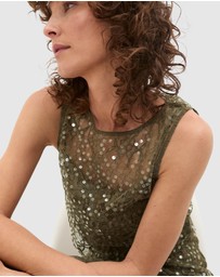 Seed Heritage - Sequin Lace top