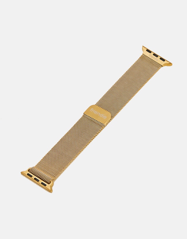 Friendie - Stainless Steel Woven Mesh Loop Band - The Melbourne - Apple Watch Compatible
