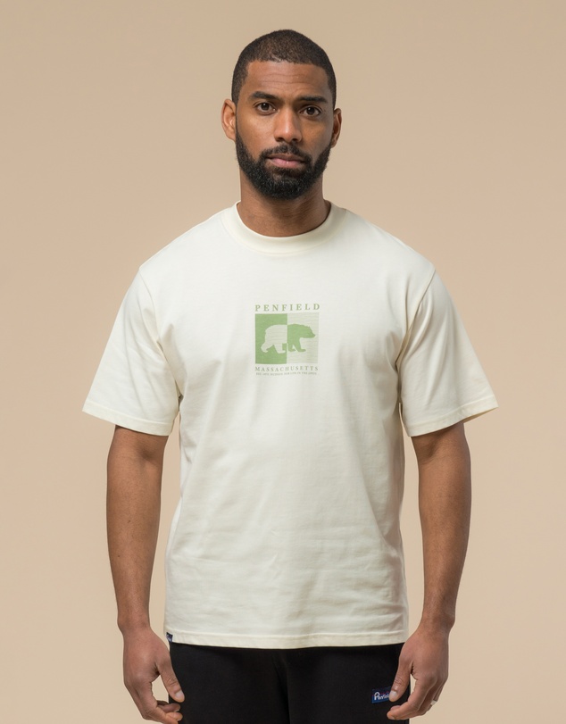 Penfield - Contrast Stripe Bear Graphic T-Shirt