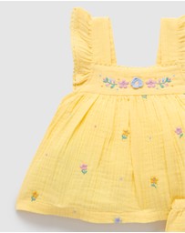 Purebaby - Daisy Broderie Set -Kids-Babies