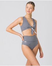 Fiola Rose Swim - Leilani High Waisted Bottoms