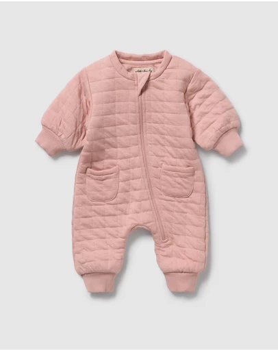 Wilson & Frenchy - Organic Quilted Growsuit - Babies